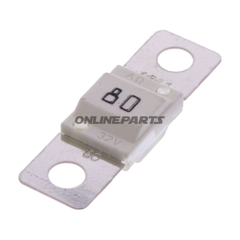 Midi-sikring 80A hvid JMP pakke med 5 styk