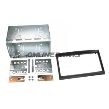 Radioblende 2-DIN sort