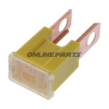 Sikring PAL BT 60A JMP gul pakke med 5 styk