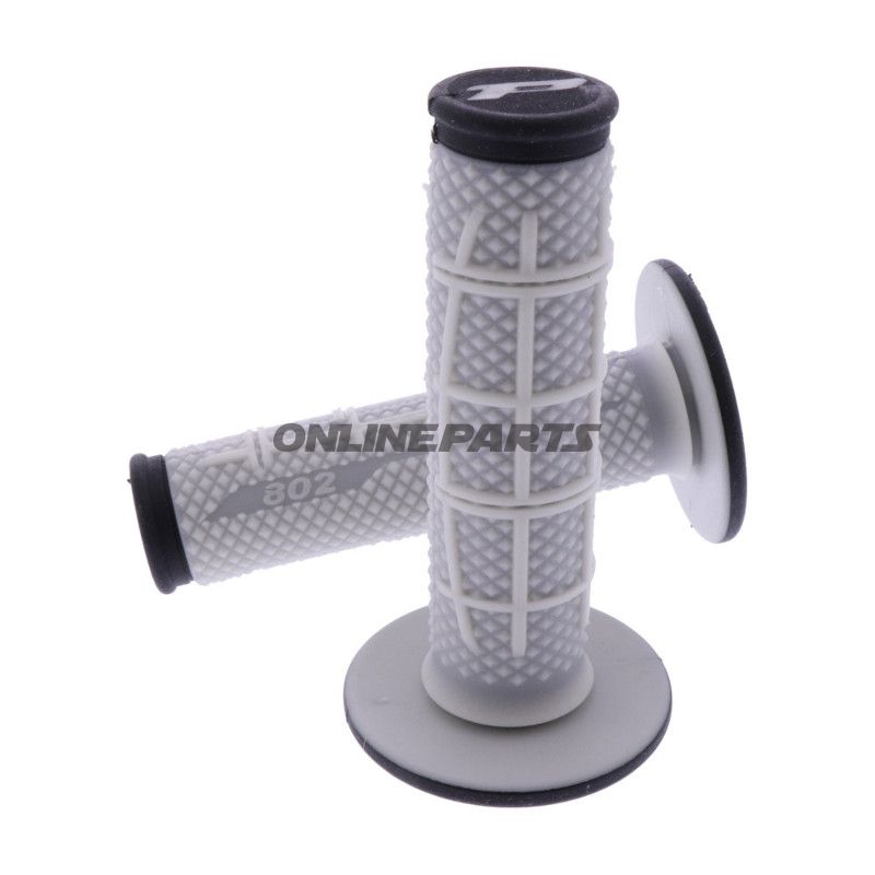 Griffgummi 802 carbon schwarz/weiß Durchmesser 22 mm Länge 122 mm geschlossen