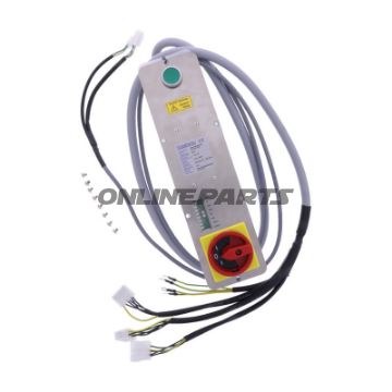 Steuerung 2.50 SL-DG V2A CE-STOPP-TASTER INTERGR.