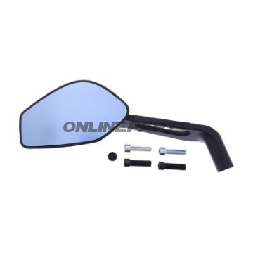 Spiegel schwarz links FAR