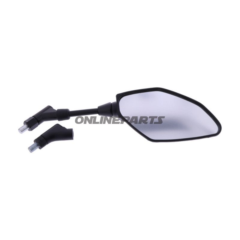 Spiegel schwarz rechts FAR