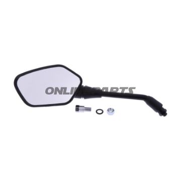 Spiegel schwarz links FAR