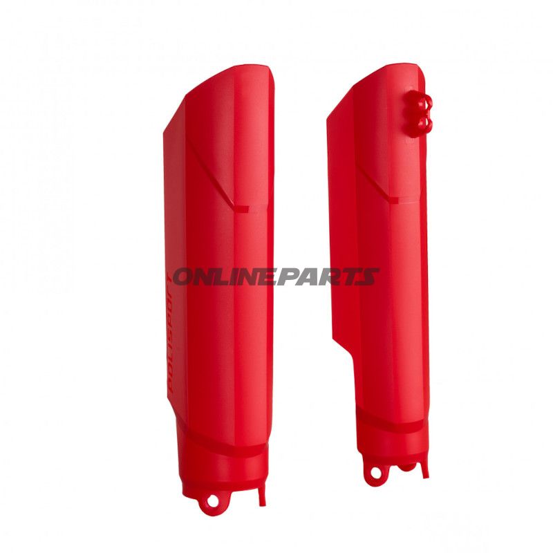 Gabelprotektor Satz rot RUNDUMSCHUTZ