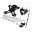 Nummernschildhalter Evotech schwarz