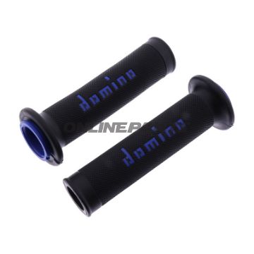 Griffgummi A010 schwarz/blau Domino Durchmesser 22 mm Länge 125 mm offen