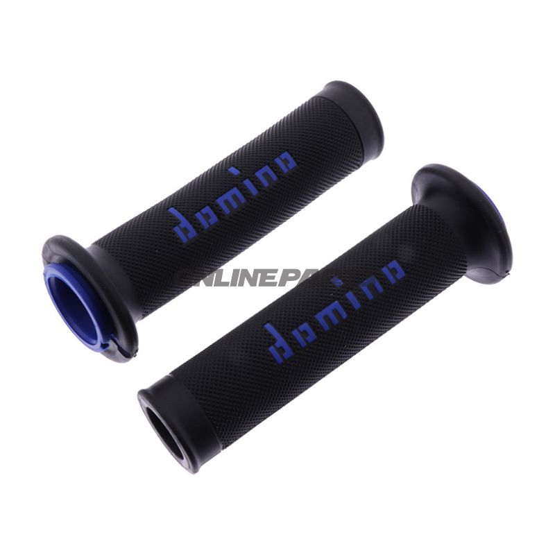 Griffgummi A010 schwarz/blau Domino Durchmesser 22 mm Länge 125 mm offen
