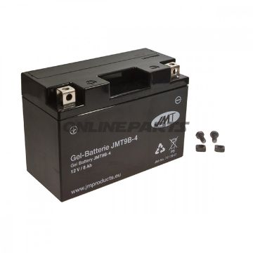 Motorcykel Batteri YT9B-BS Gel JMT Alternativ: 7071905 0087