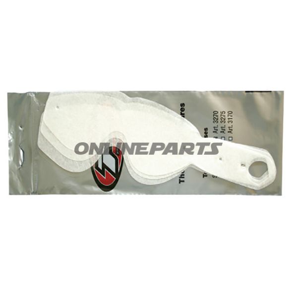 Abreissfolie 10 Stück für Crossbrille