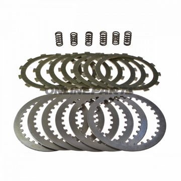 Kupplung Aramid EBC lameller + fjedre + skiver