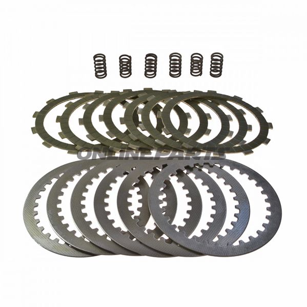 Kupplung Aramid EBC lameller + fjedre + skiver