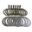 Kupplung Aramid EBC lameller + fjedre + skiver