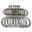 Kupplung Aramid EBC lameller + fjedre + skiver