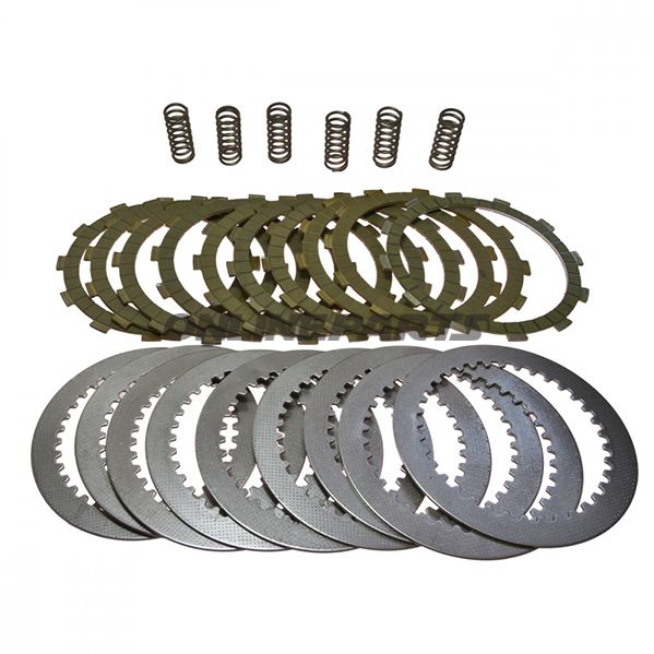 Kupplung Aramid EBC lameller + fjedre + skiver