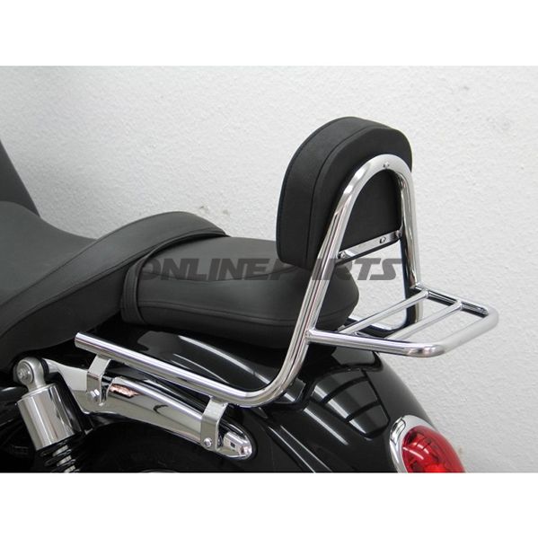 Sissy Bar Bagagebærer Fehling krom til Triumph Rocket 2300 III