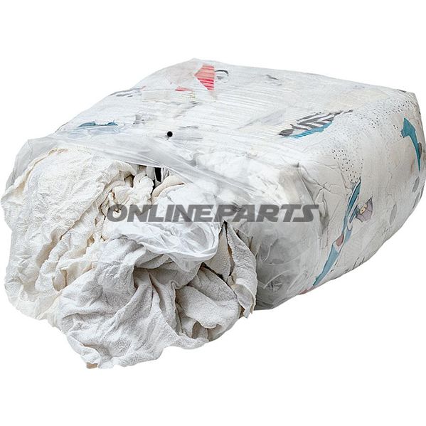 TRIKOTPUTZLAPPEN weiß 10KG