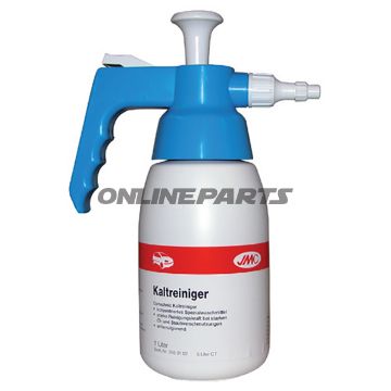 Pumpsprayflasche leer 1 Liter   blau/weiß Kaltreiniger 5560107