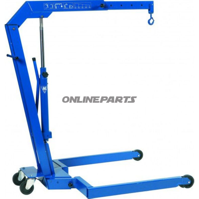 VÆRKTØJSKRAN WJN10-EUR 1000KG klappbar für PALETTE