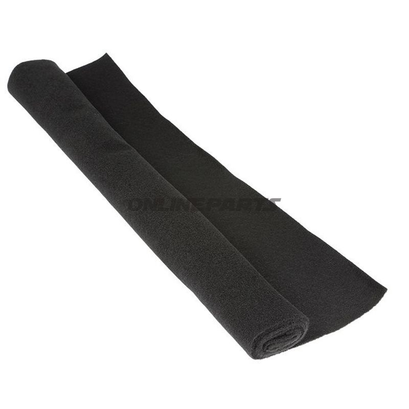 BEZUGSTOFF schwarz 70X140 cm