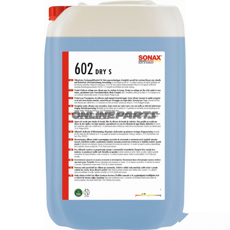 Brillianttrockner 25 Liter Sonax Ablasshahn 5566039