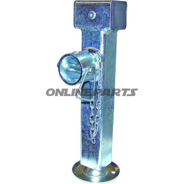 Stützfuss verzinkt 57MM 430MM lang Sechskant