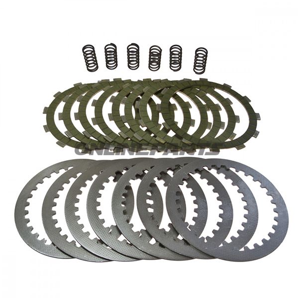 Kupplung Aramid EBC lameller + fjedre + skiver