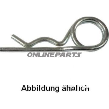 FEDERSTECKER 11024 3X62 Packung 100 Stück