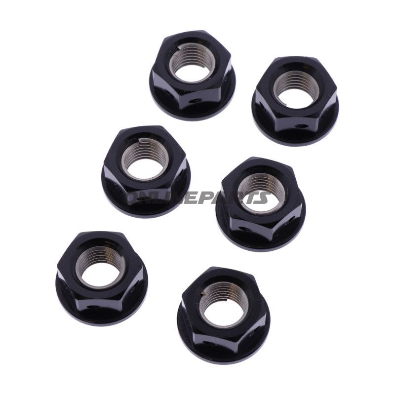 Møtrik Kædeskive Sæt JMP Bolt M10 x 1.25 mm Alu Racing Sort