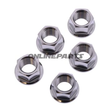 Møtrik Kædeskive Sæt JMP Bolt M12 X 1.50 mm Rustfrit Stål V4A