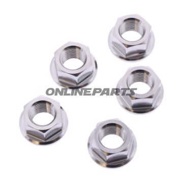 Møtrik Kædeskive Sæt JMP Bolt M10 x 1.00 mm Rustfrit Stål V4A