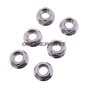 Møtrik Kædeskive Sæt JMP Bolt M10 x 1.25 mm Titan