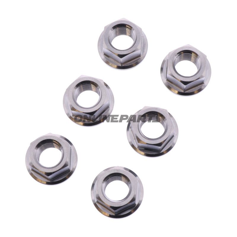 Møtrik Kædeskive Sæt JMP Bolt M10 x 1.25 mm Titan