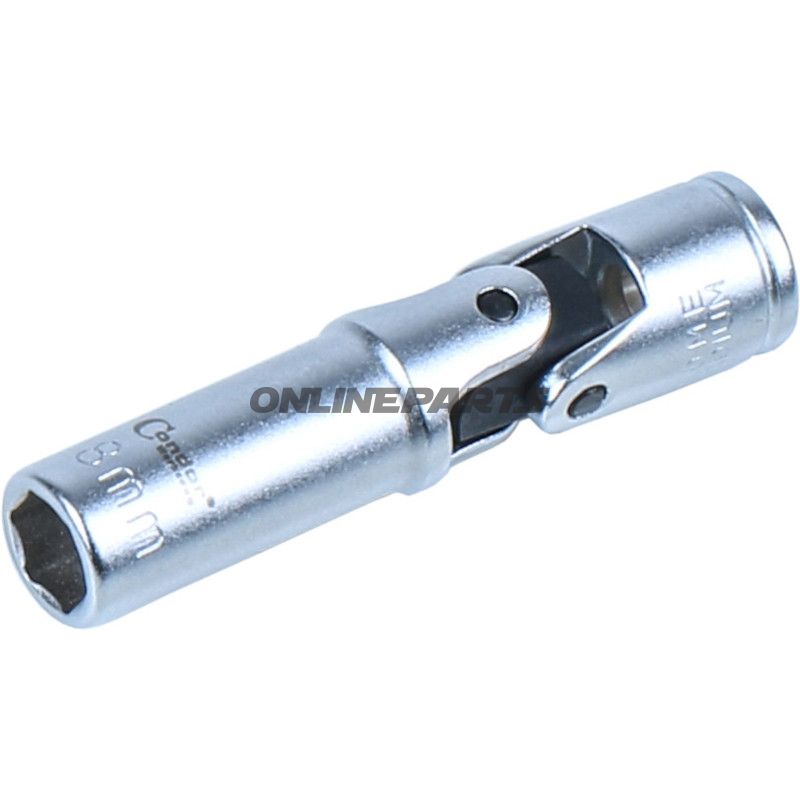 Greb-stiknøgle 1/4 8 mm Længde 60 mm