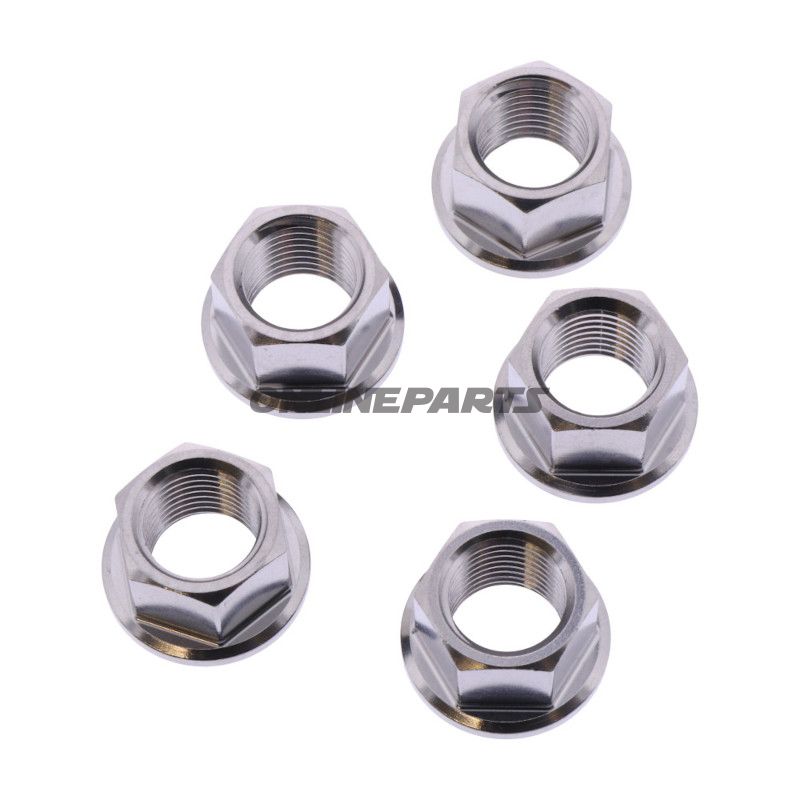 Møtrik Kædeskive Sæt JMP Bolt M12 X 1.25 mm Rustfrit Stål V4A