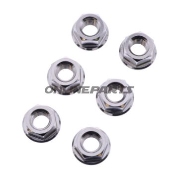 Møtrik Kædeskive Sæt JMP Bolt M8X1.25 mm Rustfrit Stål V4A