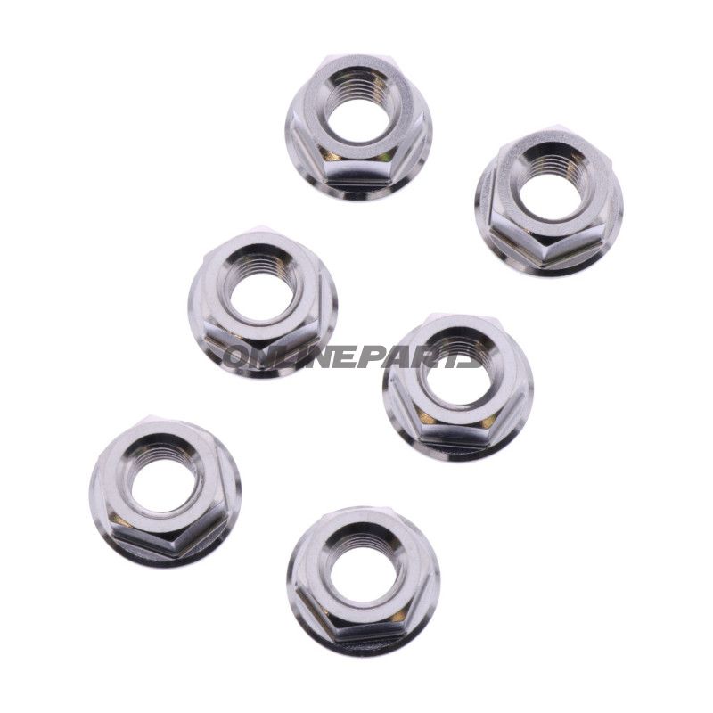 Møtrik Kædeskive Sæt JMP Bolt M8X1.25 mm Rustfrit Stål V4A