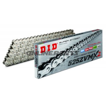 DID XRINGKS&S525ZVMX2/120 Kæde åben med Nietschloss