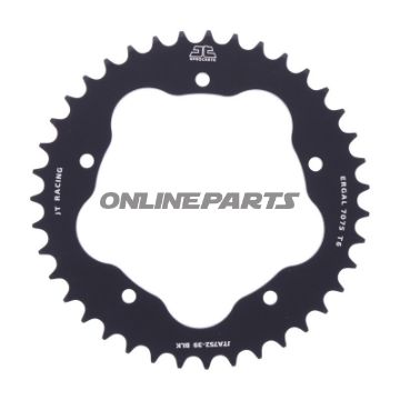 Aluminium Tandhjul 39Z tænder 525 sort til Tandhjul bærer 7585011