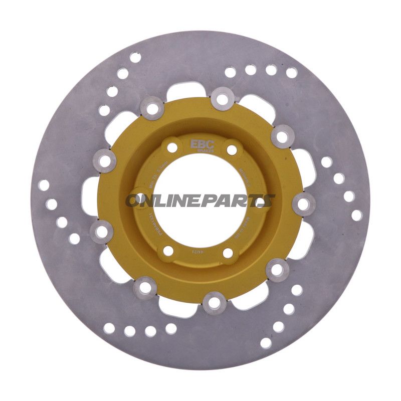 EBC rustfrit stål bremseskive
