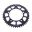Bagtandhjul Aluminium 46 tænder 420 sort JT indre diameter 098 hulmønster 115