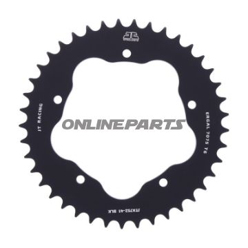 Alu-Kettenrad 41Z Teilung 525 schwarz für Kettenradträger 7585011