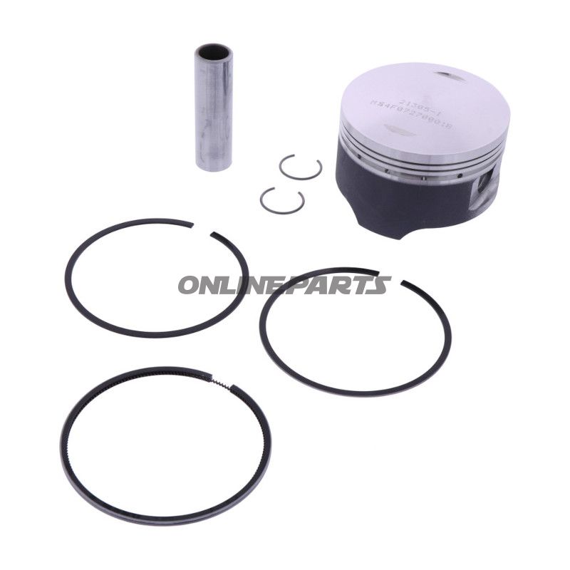 Kolbensæt 72,66 mm B Athena smedet