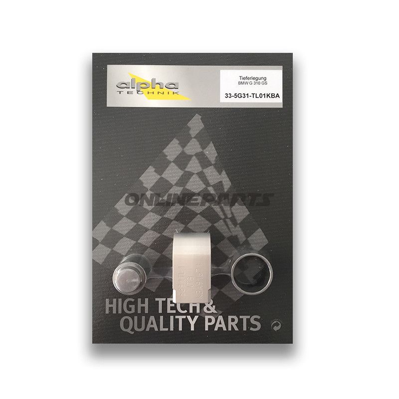 Hecktieferlegungssæt Alpha Technik med ABE