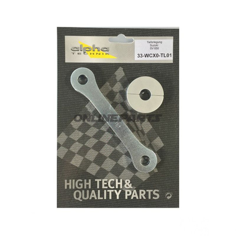 Hecktieferlegungssæt Alpha Technik med ABE