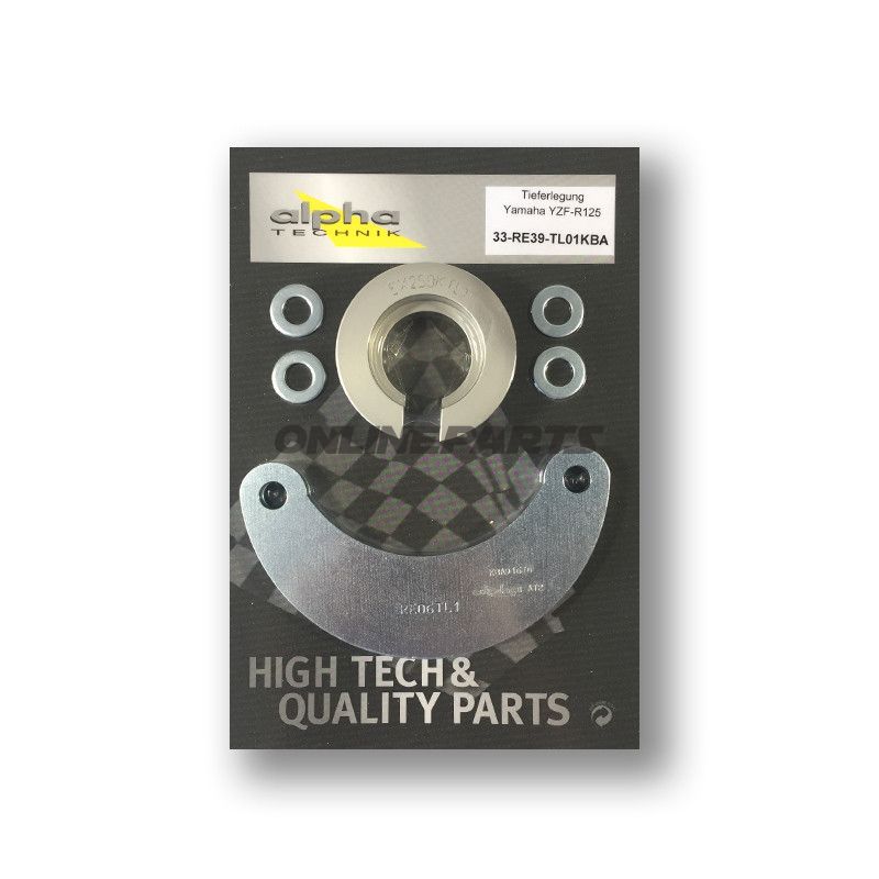 Hecktieferlegungssæt Alpha Technik med ABE