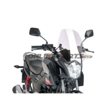 Sportscheibe New Generation Puig für Nakedbike transparent
