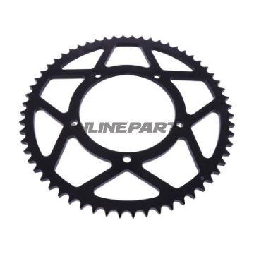 Alu-Kettenrad 60Z Teilung 428 schwarz Esjot Innendurchmesser XXX Lochkreis XXX