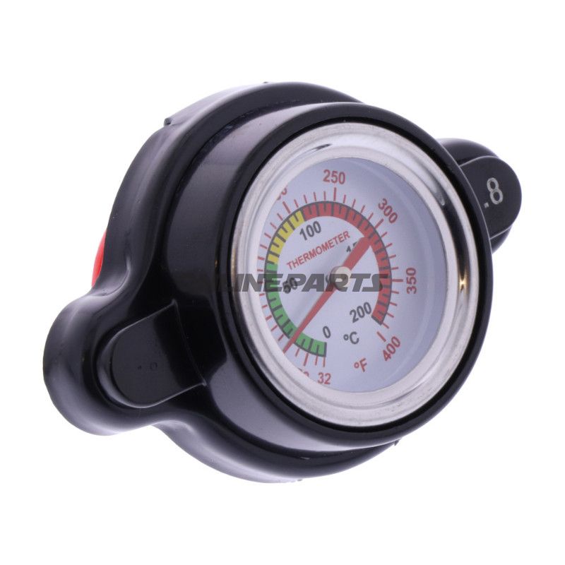 Kühlerdeckel 1.8 bar JMP mit Temperaturanzeige