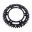 Kettenrad Dual 48Z Teilung 520 schwarz ZF Innendurchmesser 136 Lochkreis 160